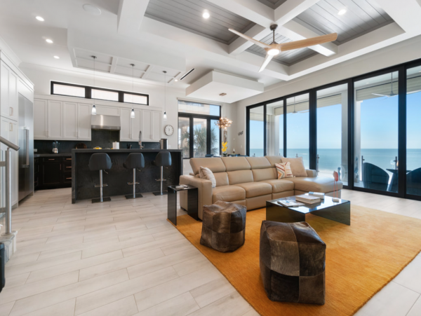 Beachfront Home in Fort Myers with Panoramic Gulf Views